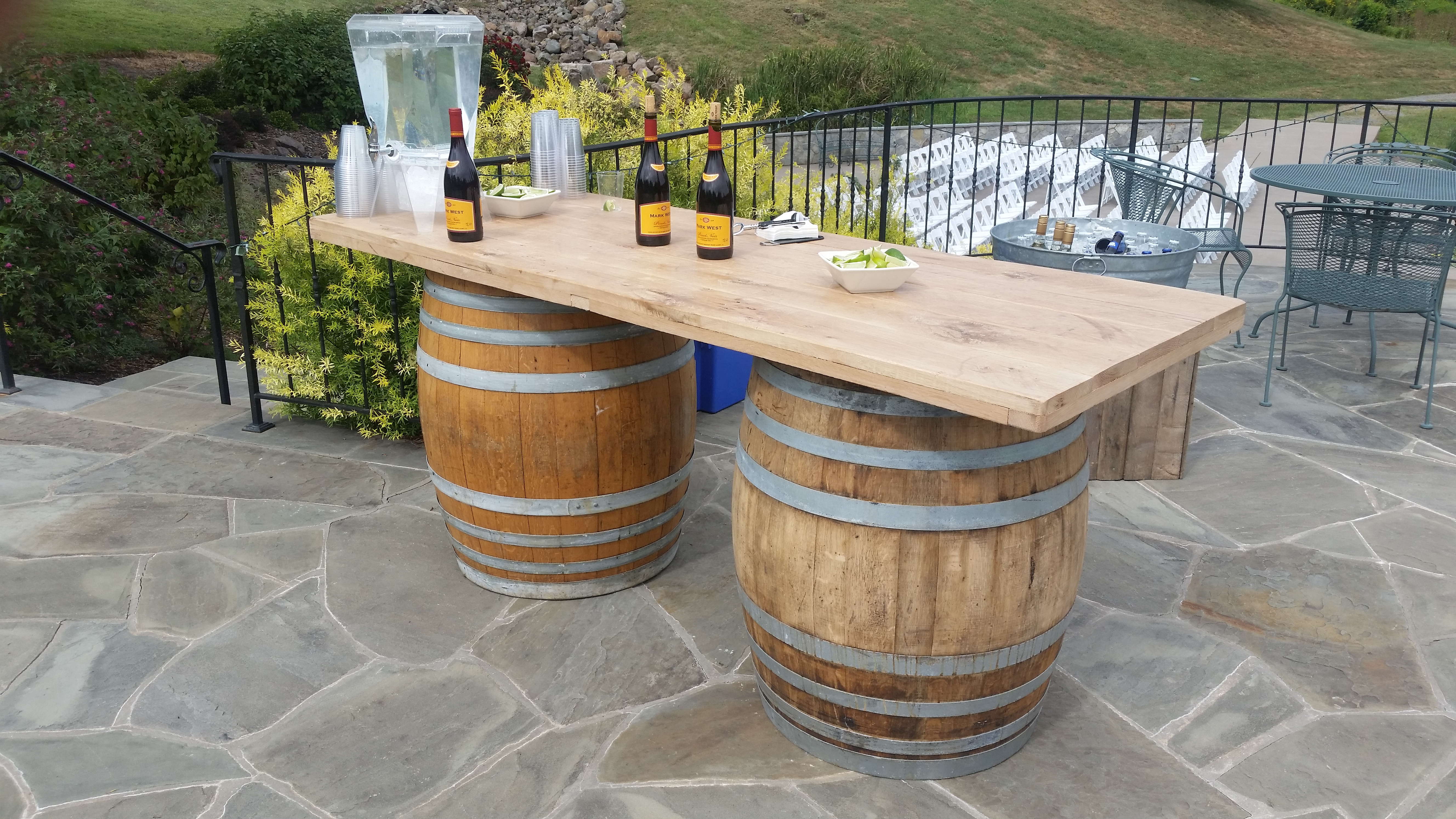 Wine Barrel Bar
